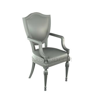 Chair (STUL_0053) 3D model for CNC machine